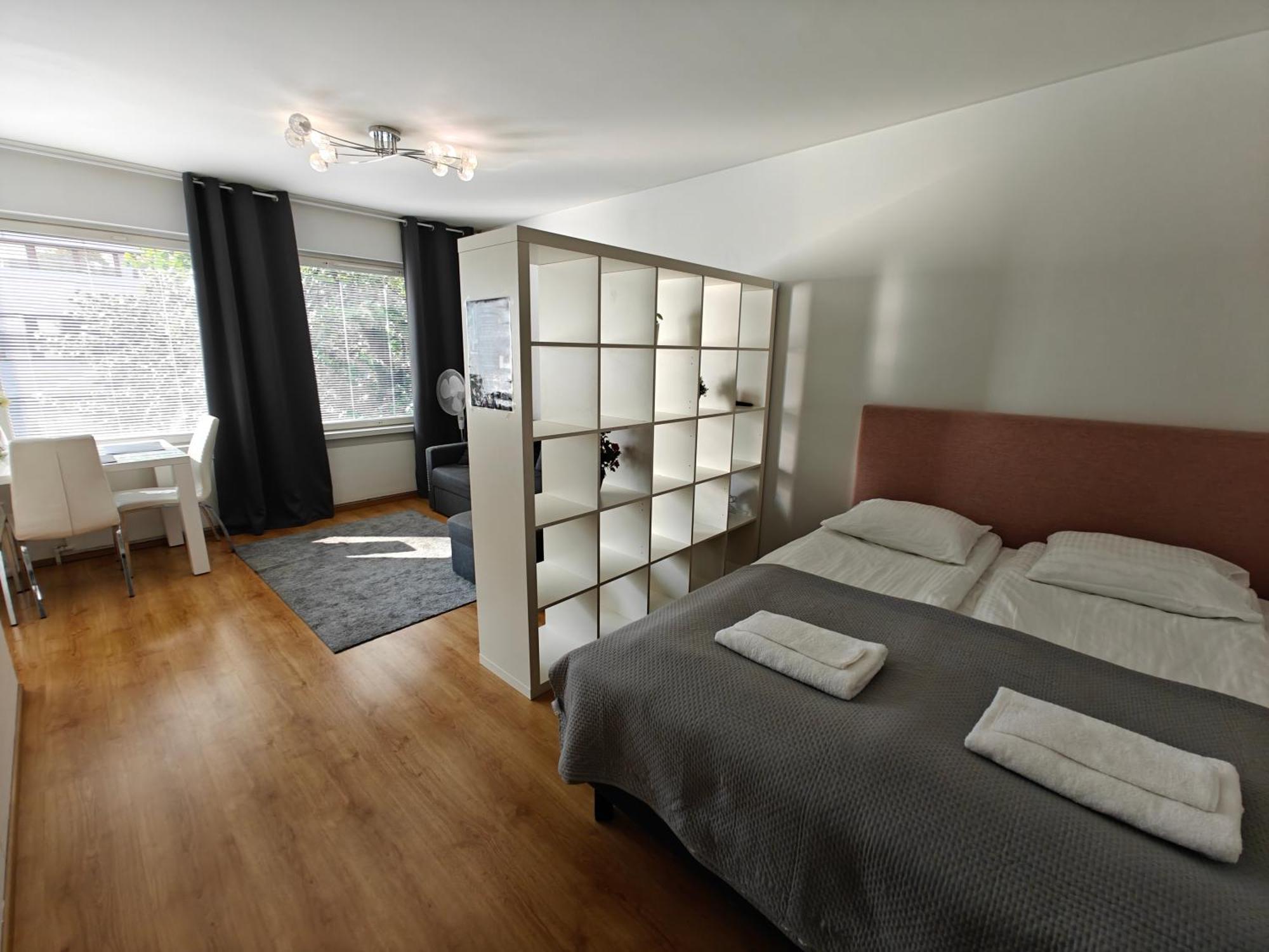 3-Room Apartment In Oulu Center, Parking מראה חיצוני תמונה